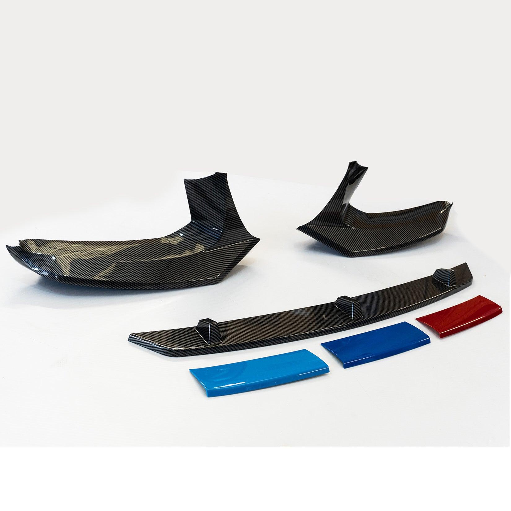 BMW 5 Series M Sport G30 G31 2017+ M5 Look Front Splitter - Carbon Look - TMC Motorsport