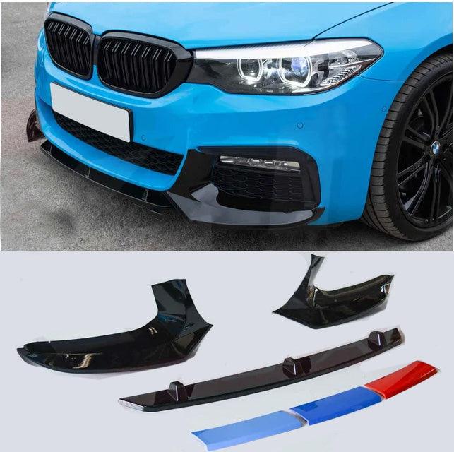 BMW 5 Series M Sport G30 G31 2017+ M5 Look Front Splitter - Carbon Look - TMC Motorsport