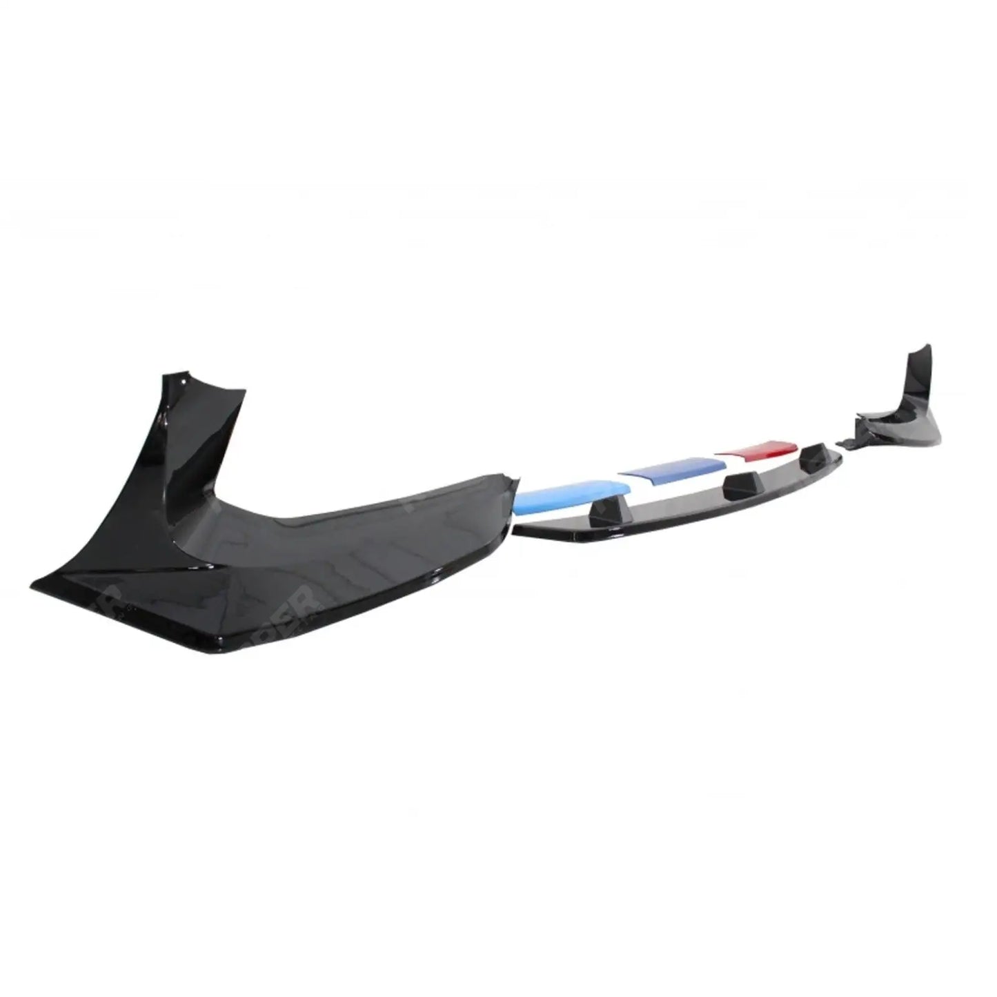 BMW 5 Series M Sport G30 G31 2017+ M5 Look Front Splitter In Gloss Black