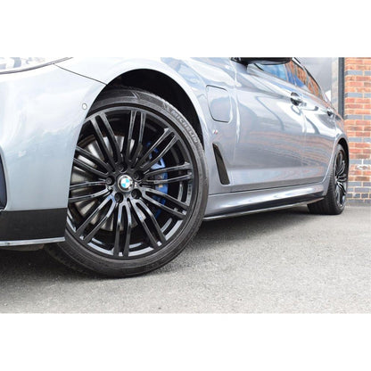 BMW 5 Series M Sport G30 G31 2017+ Side Skirt Splitters In Gloss Black - TMC Motorsport