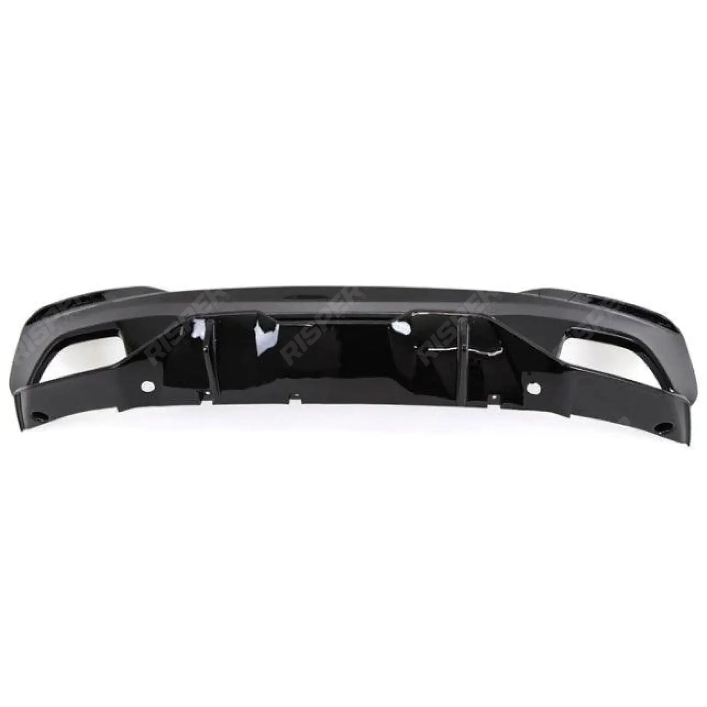 BMW 5 Series M Sport G30 G38 2017 - 2024 MP Rear Diffuser - Dual Exit Gloss Black