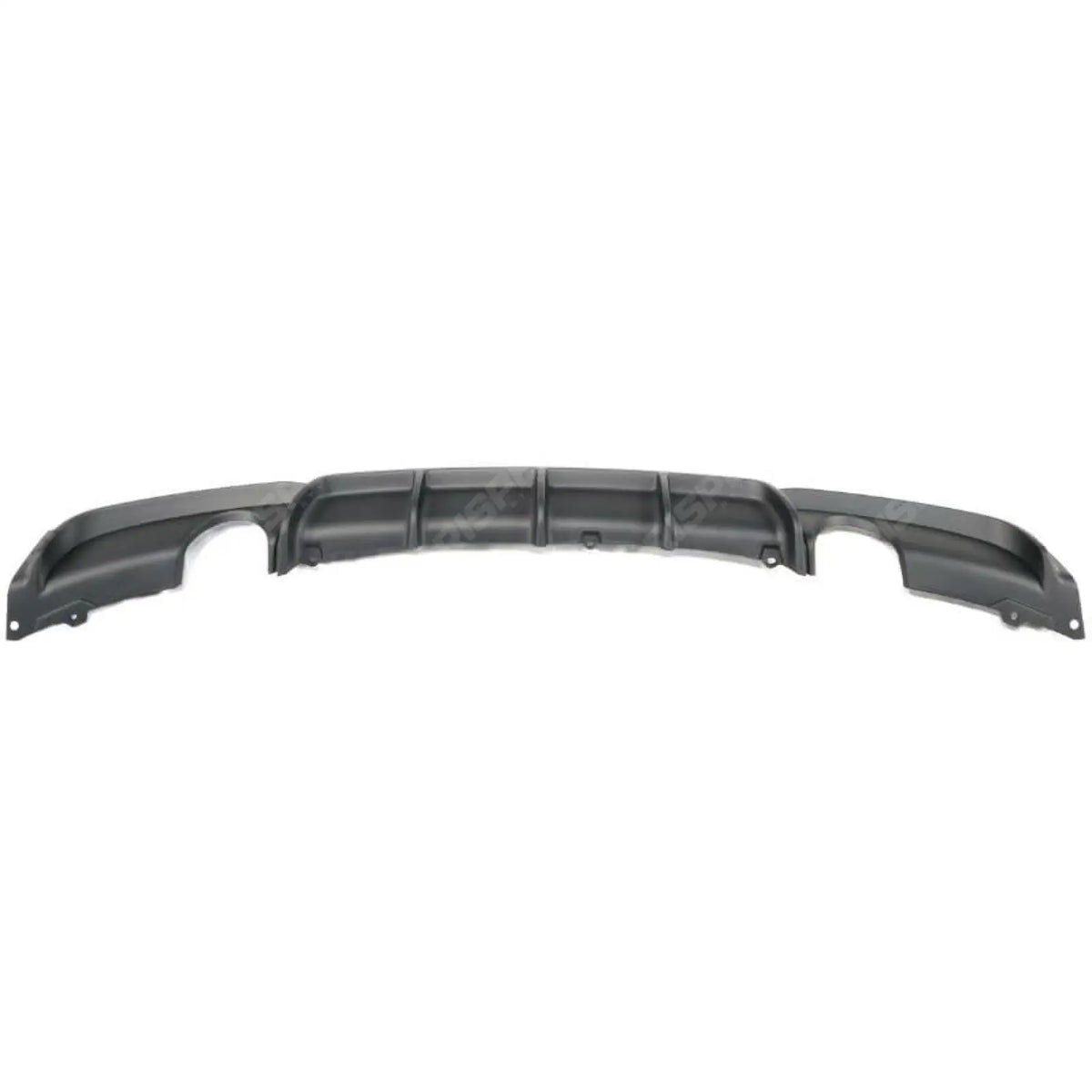 Single Sided Rear Diffuser Bmw F30 F35 M Sport Single Tip Twin Exit Rear Diffuser In Matte Black ...