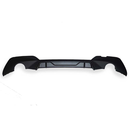 BMW G20 G21 2018-2021 M Sport Rear Diffuser Dual Exit Matte Black - TMC Motorsport