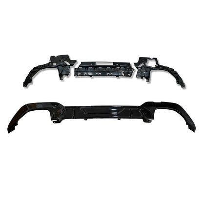 BMW G20 G21 M340i Pre-LCI 2019-2021 Gloss Black M Performance MP Rear Diffuser - TMC Motorsport