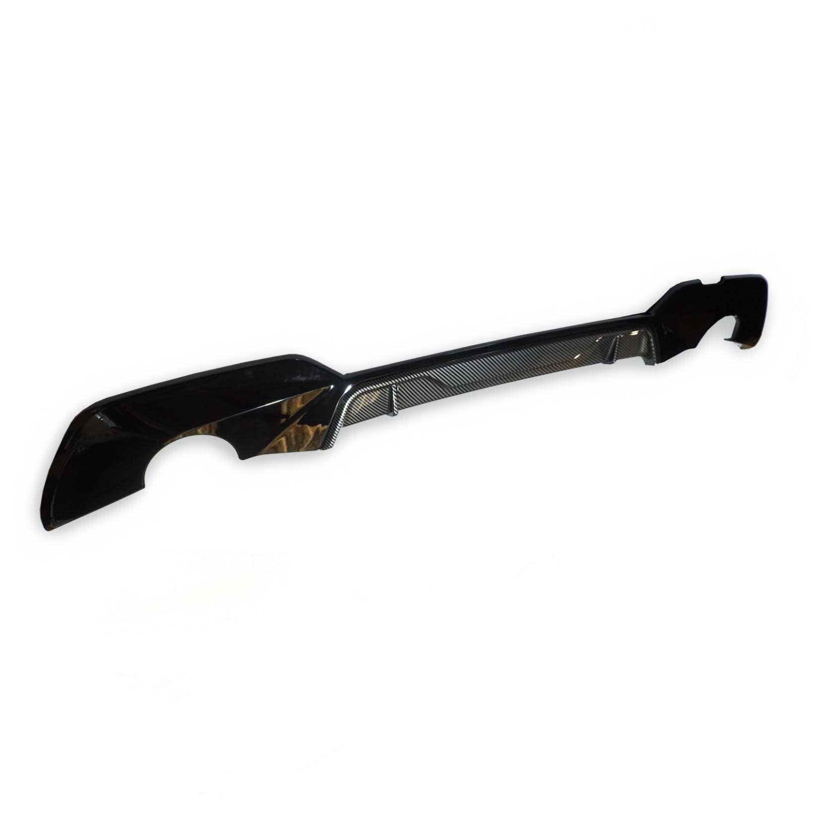 BMW G20/G21 2018-2021 M Sport Rear Diffuser Dual Exit Carbon Fiber Look - TMC Motorsport