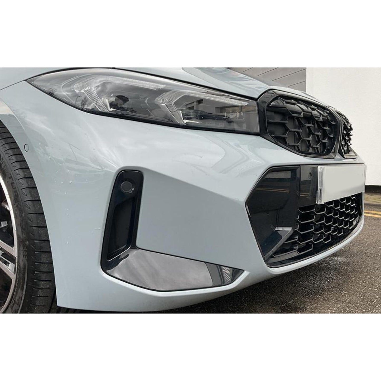 Bmw G20/G21 3 Series LCI Gloss Black Honeycomb Front Grille - TMC Motorsport