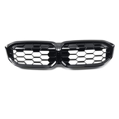Bmw G20/G21 3 Series LCI Gloss Black Honeycomb Front Grille - TMC Motorsport