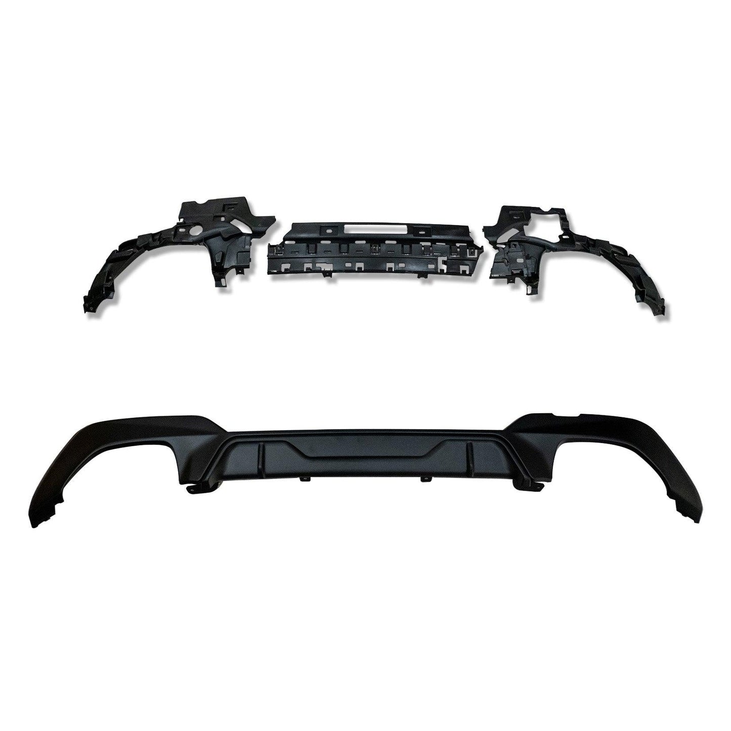 BMW G20/G21 M340i Pre-LCI 2019-2021 Matte Black M Sport Rear Diffuser - TMC Motorsport