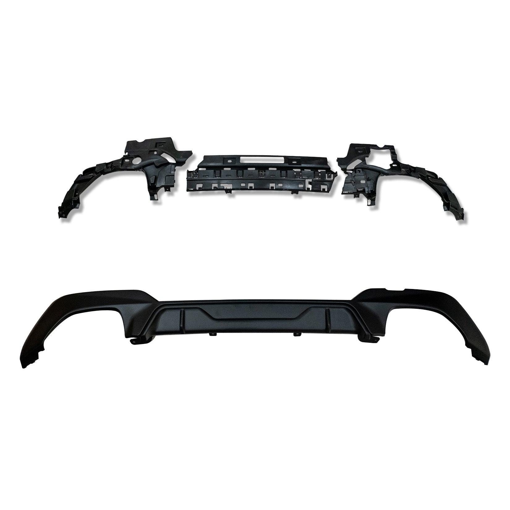 BMW G20/G21 M340i Pre-LCI 2019-2021 Matte Black M Sport Rear Diffuser - TMC Motorsport