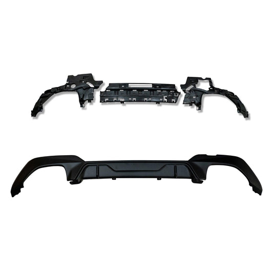 BMW G20/G21 M340i Pre-LCI 2019-2021 Matte Black M Sport Rear Diffuser - TMC Motorsport