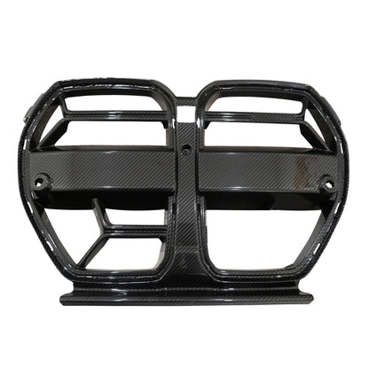BMW G80 G81 M3 G82 G83 M4 CSL Dry Carbon Fiber Front Kidney Grill - With or Without ACC