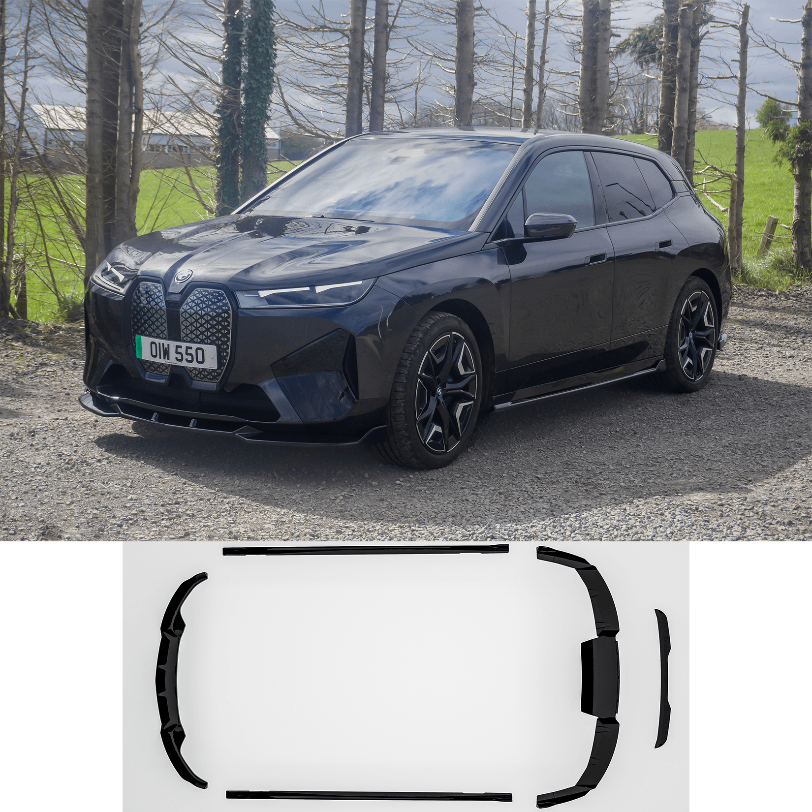 Bmw IX M Sport 2021+ Full Aero Body Kit - TMC Motorsport