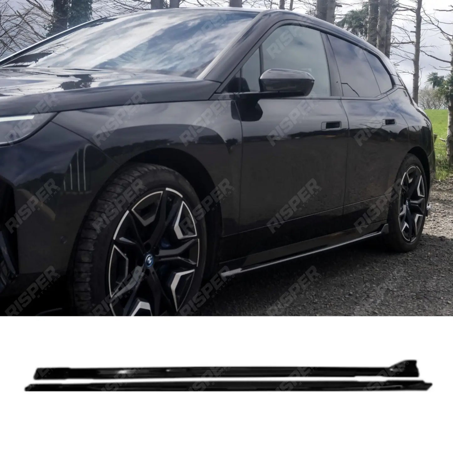 Bmw IX M Sport I20 2021+ Side Skirt Splitters Pair
