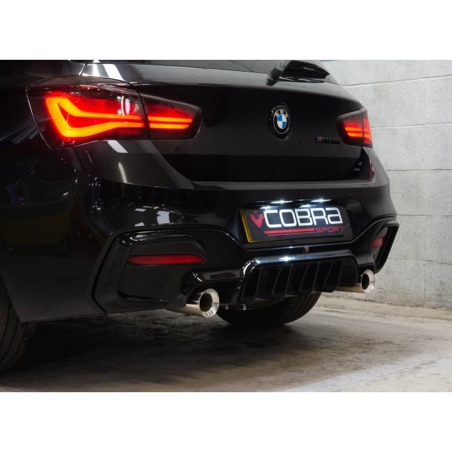 Cobra Sport BMW M135i Exhaust Tailpipes - Larger 3.5" M Performance Tips - Replacement Slip-on OE Style - TMC Motorsport