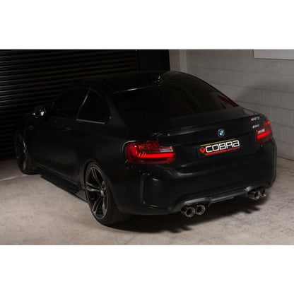 Cobra Sport BMW M2 (F87) Coupe 3" Valved Cat Back Performance Exhaust - TMC Motorsport