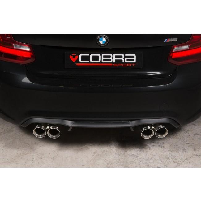 Cobra Sport BMW M2 (F87) Coupe 3" Valved Cat Back Performance Exhaust - TMC Motorsport