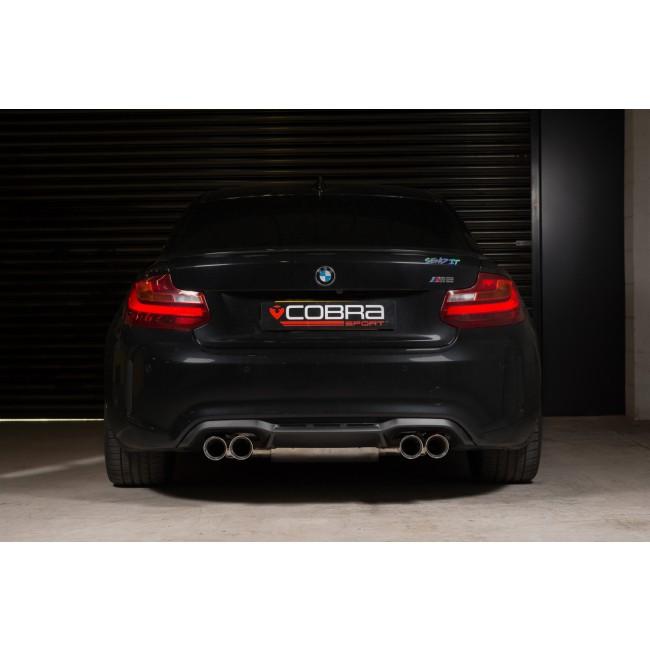 Cobra Sport BMW M2 (F87) Coupe 3" Valved Cat Back Performance Exhaust - TMC Motorsport