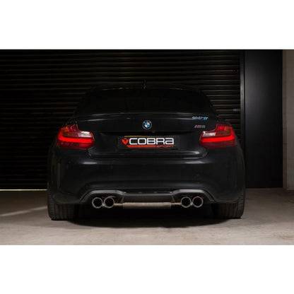 Cobra Sport BMW M2 (F87) Coupe 3" Valved Cat Back Performance Exhaust - TMC Motorsport