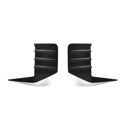 BMW M2 G87 2023+ Pre Preg Carbon Fibre Rear Bumper Inserts - TMC Motorsport