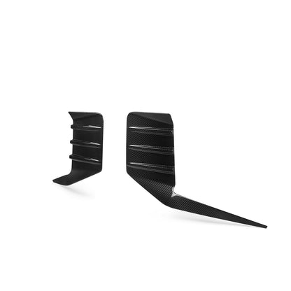 BMW M2 G87 2023+ Pre Preg Carbon Fibre Rear Bumper Inserts - TMC Motorsport