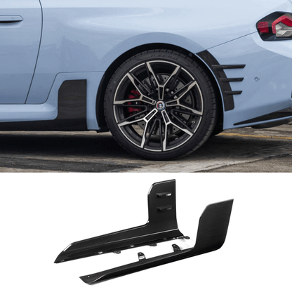 BMW M2 G87 2023+ Pre Preg Carbon Fibre Side Blade Winglets - TMC Motorsport