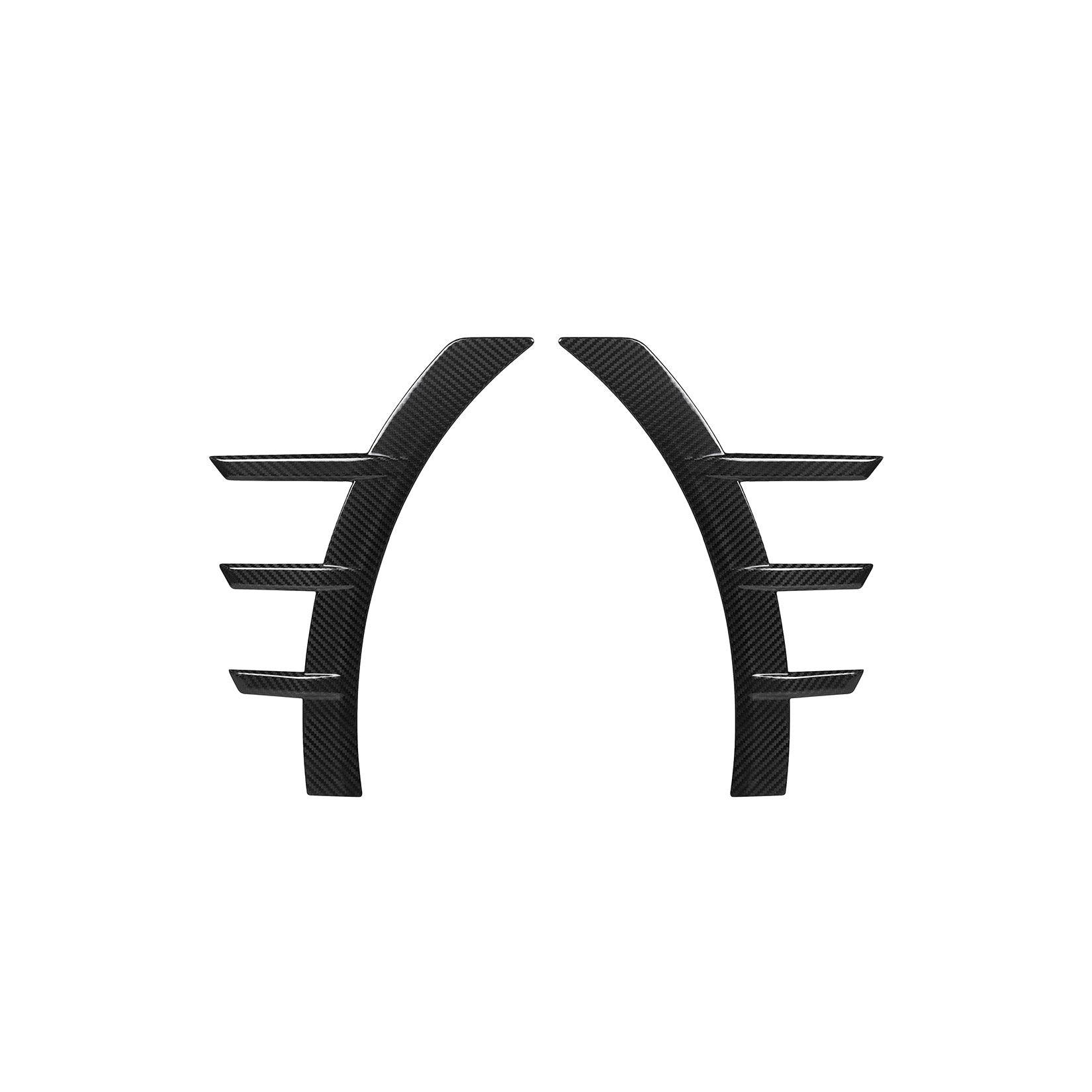 BMW M2 G87 Pre Preg Carbon Fibre Front Fender Trims - TMC Motorsport