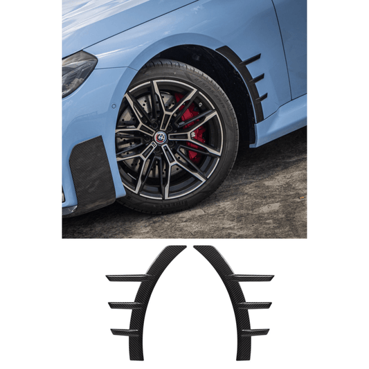 BMW M2 G87 Pre Preg Carbon Fibre Front Fender Trims - TMC Motorsport