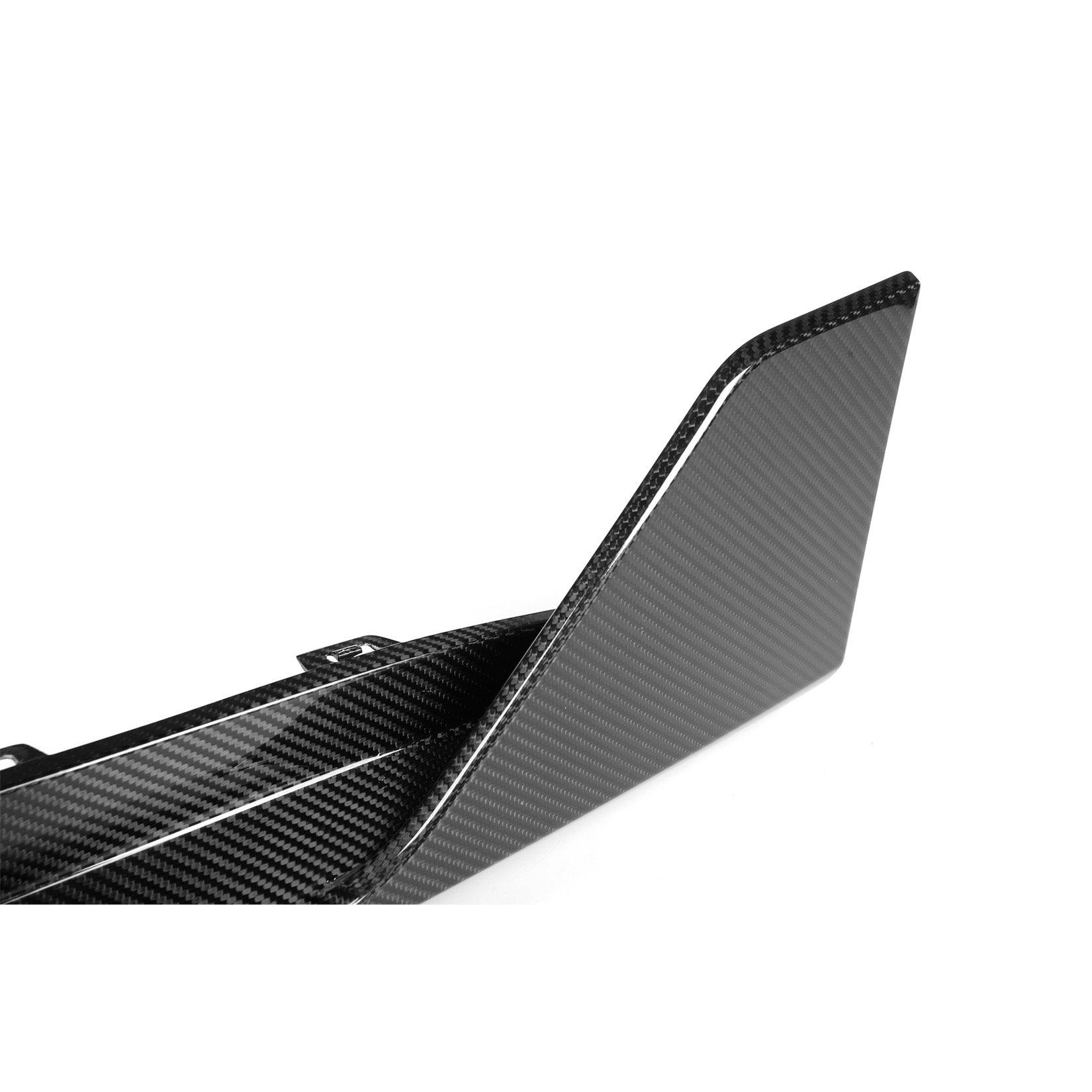 BMW M3 G80 - PRE PREG CARBON FIBRE M PERFORMANCE REAR BUMPER WINGLETS - TMC Motorsport