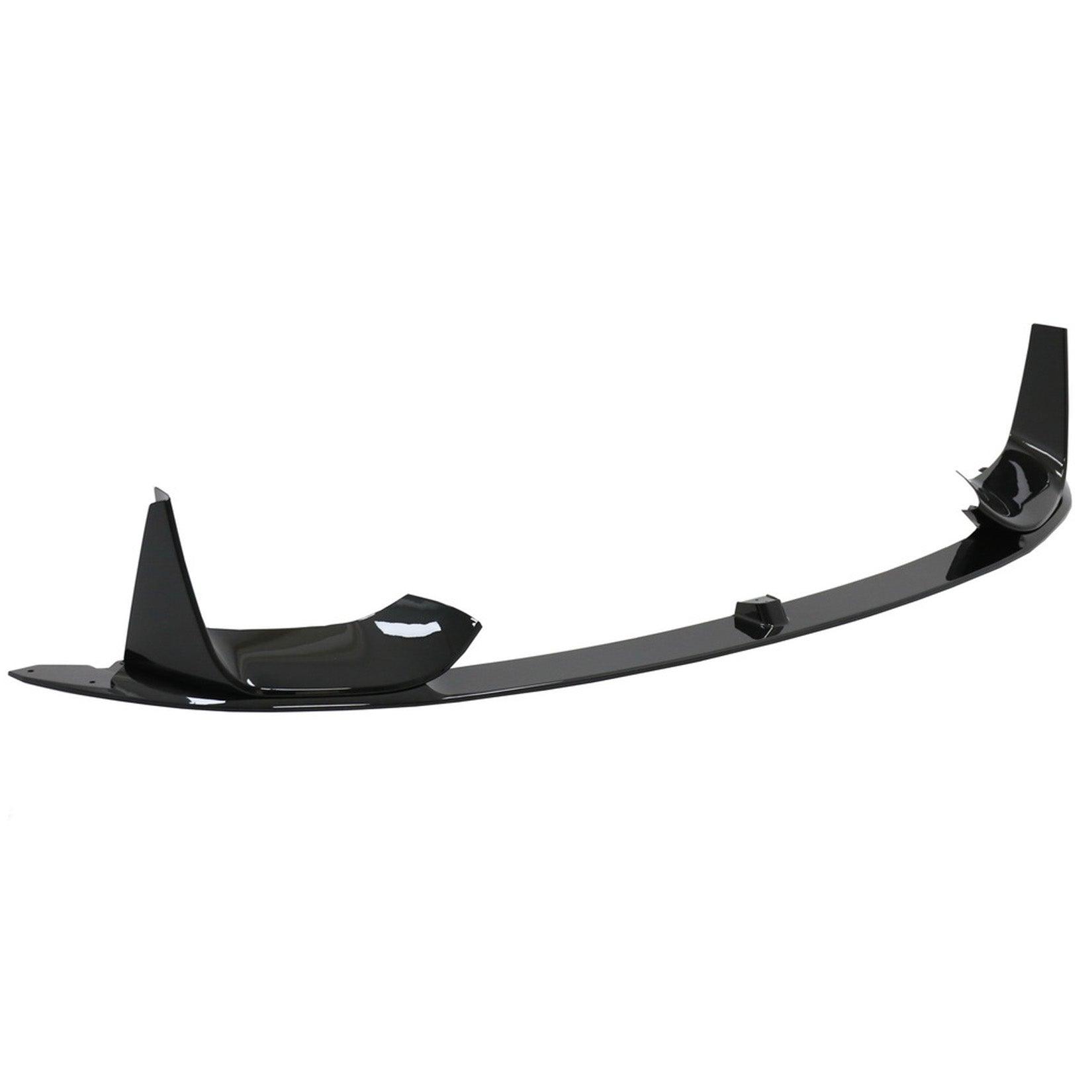 BMW M3 M4 F80 F82 Front Splitter in Gloss Black - TMC Motorsport