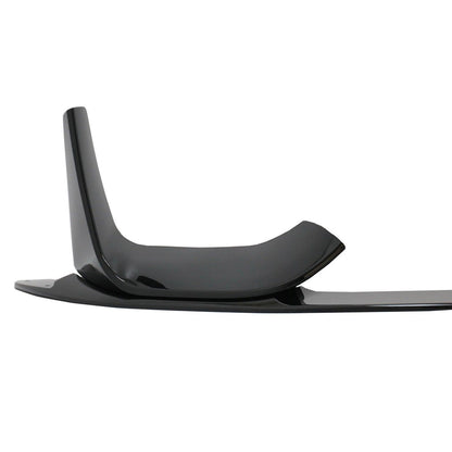 BMW M3 M4 F80 F82 Front Splitter in Gloss Black - TMC Motorsport