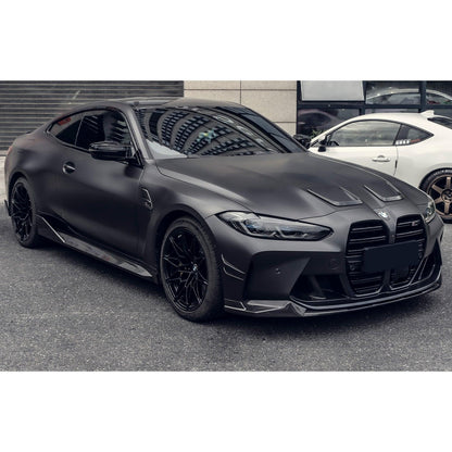 BMW M3 M4 G80 G82 G83 - Pre Preg Carbon Fibre M Performance Front Splitter - TMC Motorsport