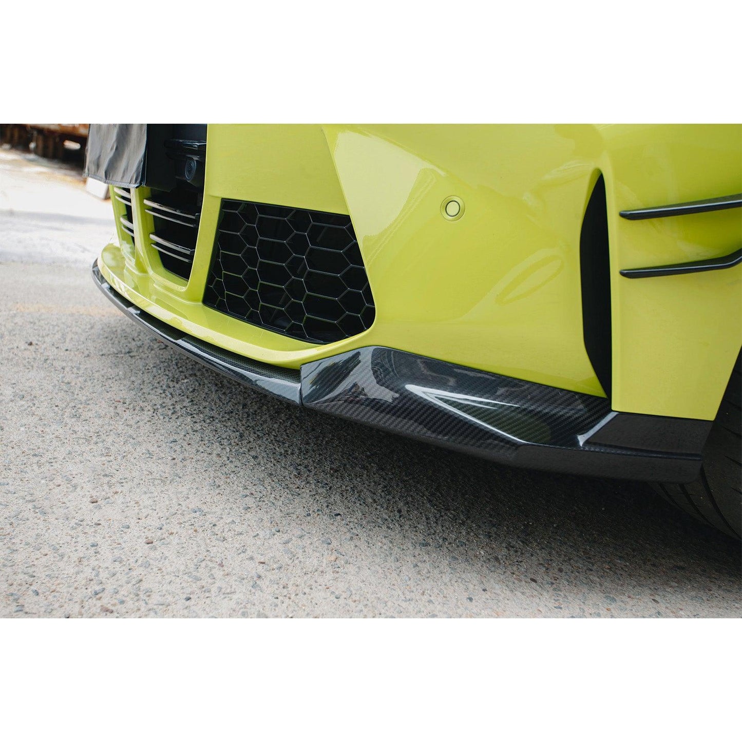 BMW M3 M4 G80 G82 G83 - Pre Preg Carbon Fibre M Performance Front Splitter - TMC Motorsport