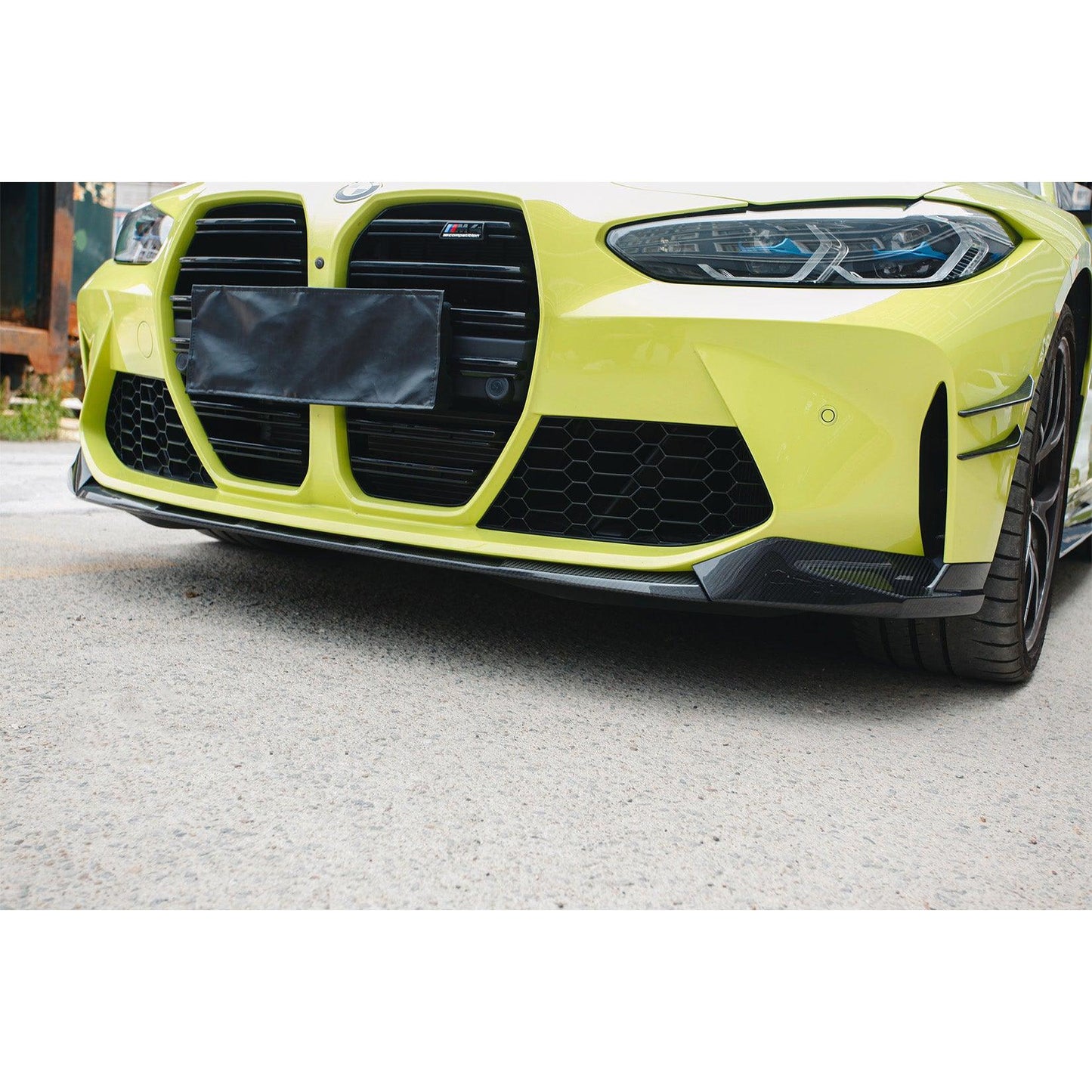 BMW M3 M4 G80 G82 G83 - Pre Preg Carbon Fibre M Performance Front Splitter - TMC Motorsport