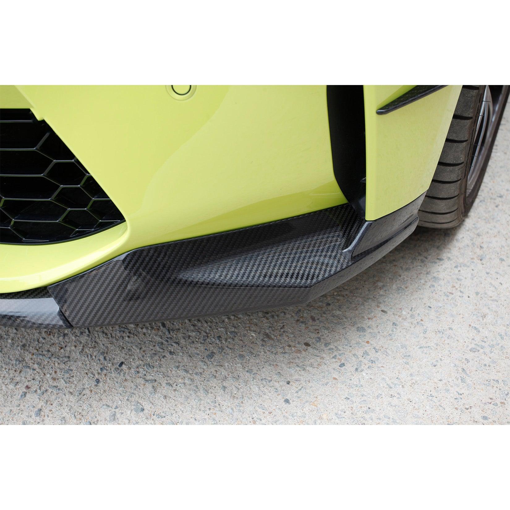 BMW M3 M4 G80 G82 G83 - Pre Preg Carbon Fibre M Performance Front Splitter - TMC Motorsport
