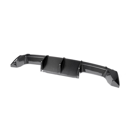 BMW M3 M4 G80 G82 G83 - Pre Preg Carbon Fibre Performance Style Rear Diffuser - TMC Motorsport