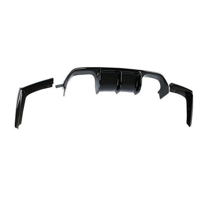 BMW M3 M4 V Style Gloss Black Rear Diffuser - TMC Motorsport