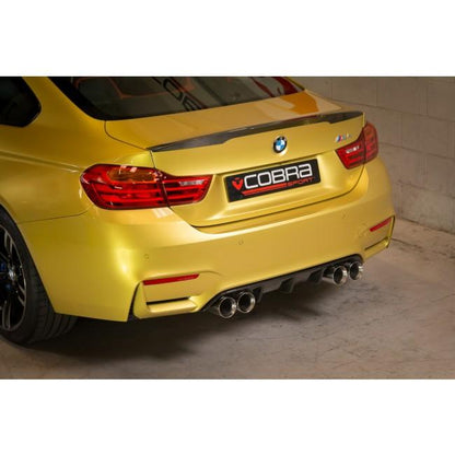 Cobra Sport BMW M4 (F82) Coupe 3" Valved Primary Cat Back Performance Exhaust - TMC Motorsport