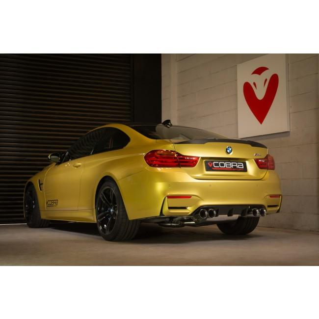 Cobra Sport BMW M4 (F82) Coupe 3" Valved Primary Cat Back Performance Exhaust - TMC Motorsport