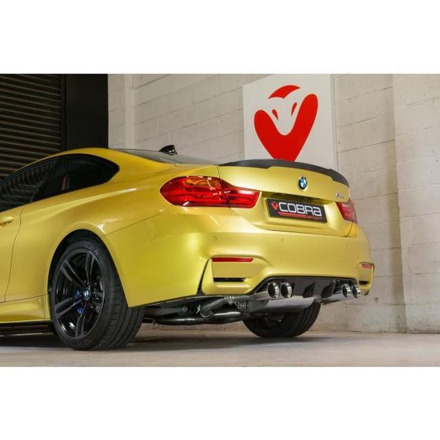Cobra Sport BMW M4 (F82) 3" Valved Turbo Back Performance Exhaust - TMC Motorsport