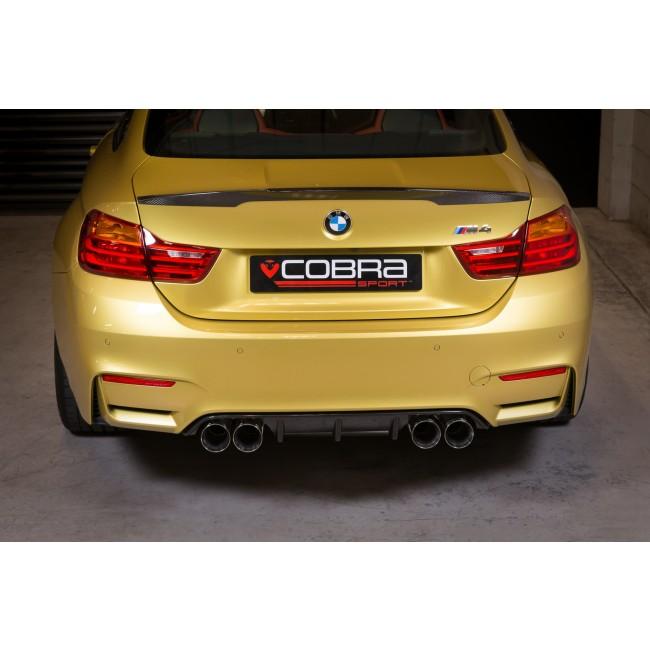Cobra Sport BMW M4 (F82) Coupe 3" Valved Primary Cat Back Performance Exhaust - TMC Motorsport