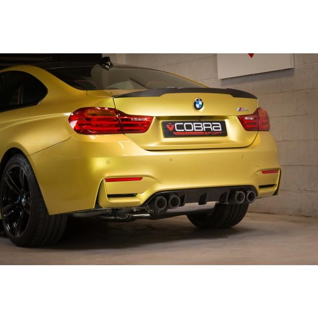 Cobra Sport BMW M4 (F82) Coupe 3" Valved Primary Cat Back Performance Exhaust - TMC Motorsport