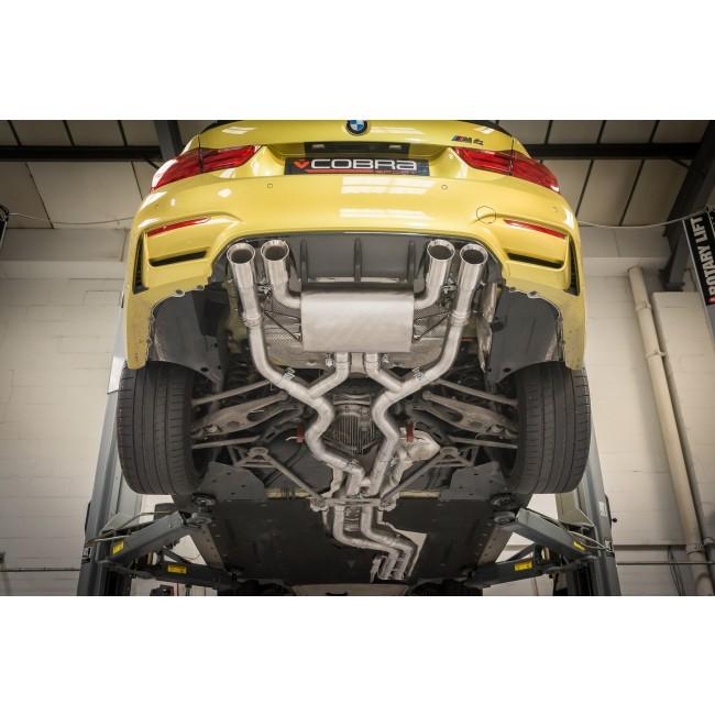 Cobra Sport BMW M4 (F82) Coupe 3" Valved Primary Cat Back Performance Exhaust - TMC Motorsport