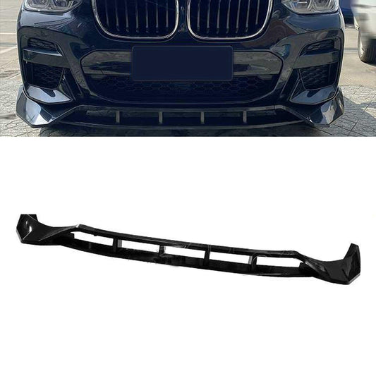 BMW X3 G01 M Sport 2018-2021 - RISPER Front Splitter Lip - Gloss Black - TMC Motorsport