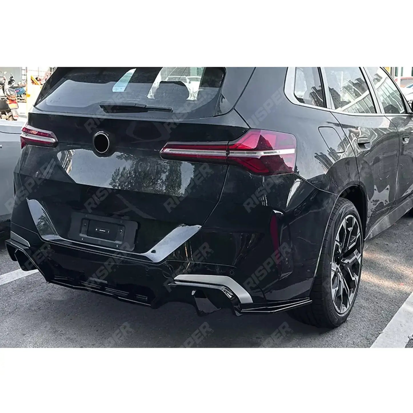 BMW X3 G45 2025+ M-Sport Rear Diffuser In Gloss Black