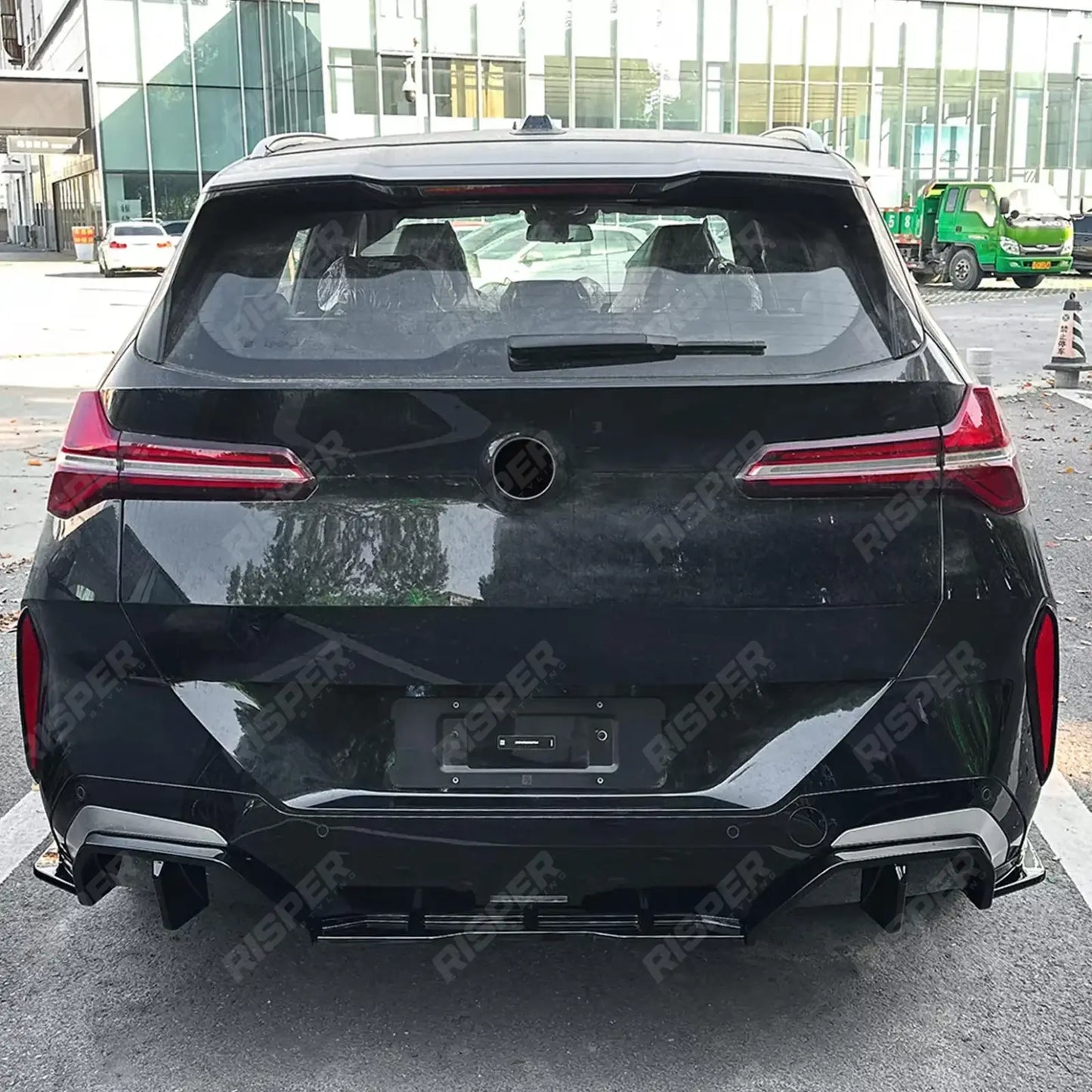BMW X3 G45 2025+ M-Sport Rear Diffuser In Gloss Black