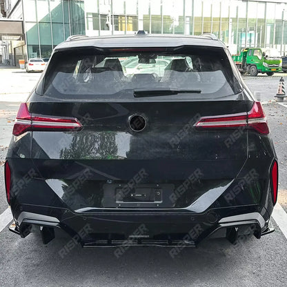 BMW X3 G45 2025+ M-Sport Rear Diffuser In Gloss Black