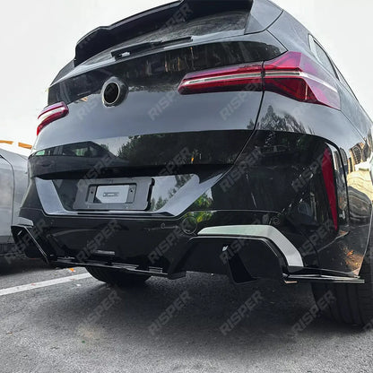 BMW X3 G45 2025+ M-Sport Rear Diffuser In Gloss Black