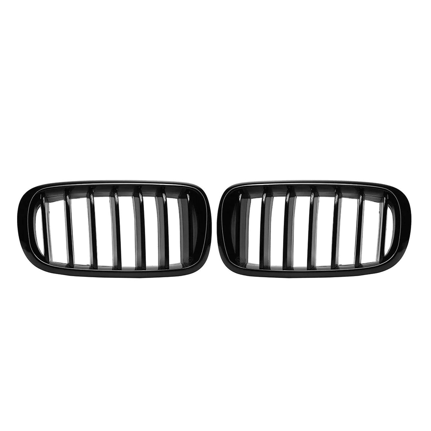 BMW X5 F15 2013-2018 - Gloss Black Front Grill - Solid Slat - TMC Motorsport