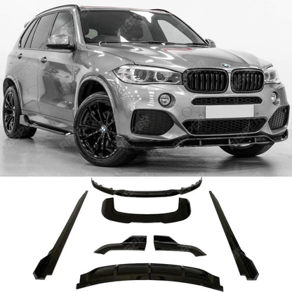BMW X5 F15 2013-2018 M Sport - Black Knight Full Aero Kit in Gloss Black