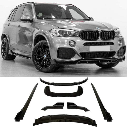 BMW X5 F15 2013-2018 M Sport - Black Knight Full Aero Kit in Gloss Black - TMC Motorsport